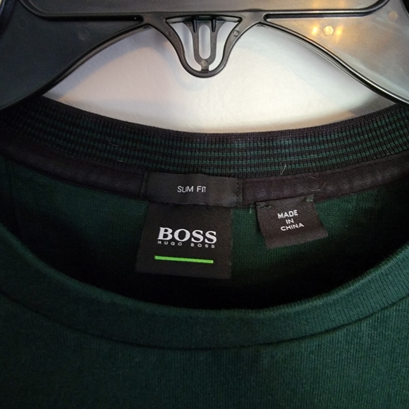 Mens Large Hugo Boss slim fit crew - Picture 3 of 3